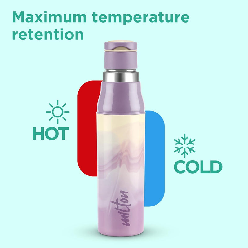 Steel Sublime Insulated Water Bottle (Milton)