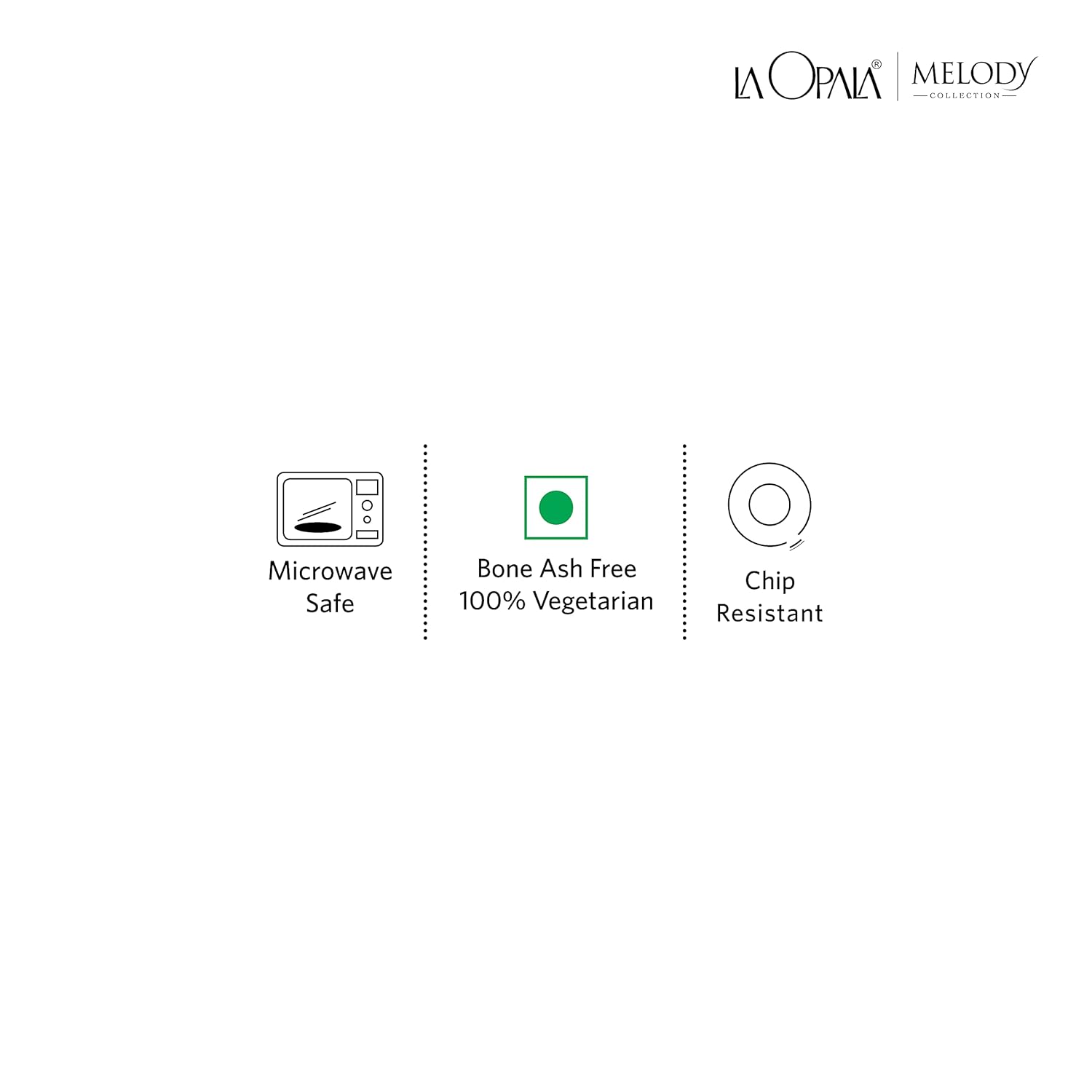 La Opala, Novo Collection Opal Glass Crockery | Cup & Saucer Lily, Set of 12 | Trinty Green, 150 ml | for Tea & Coffee | Microwave Safe | 100% Vegetarian | Extra Strong | Super Light | Super White