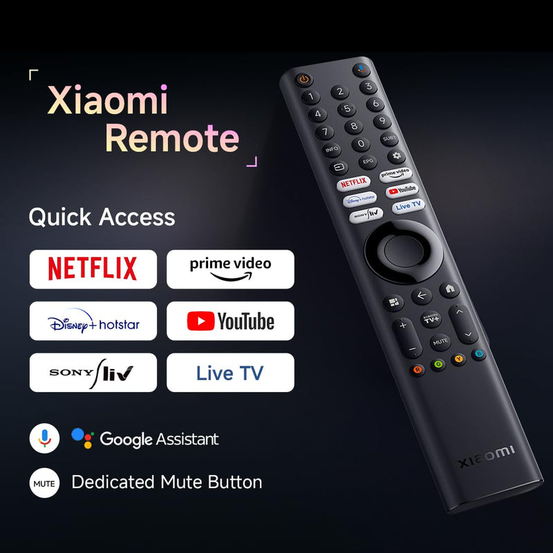 Xiaomi 189 cm (75 Inches) X Pro Series QLED 4K UHD Smart Google TV L75MB-APIN