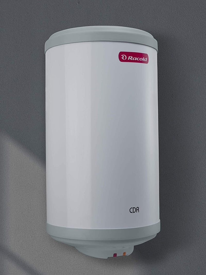Racold Cdr 35 V W 35-Litre Vertical Water Heater (White) - Wall