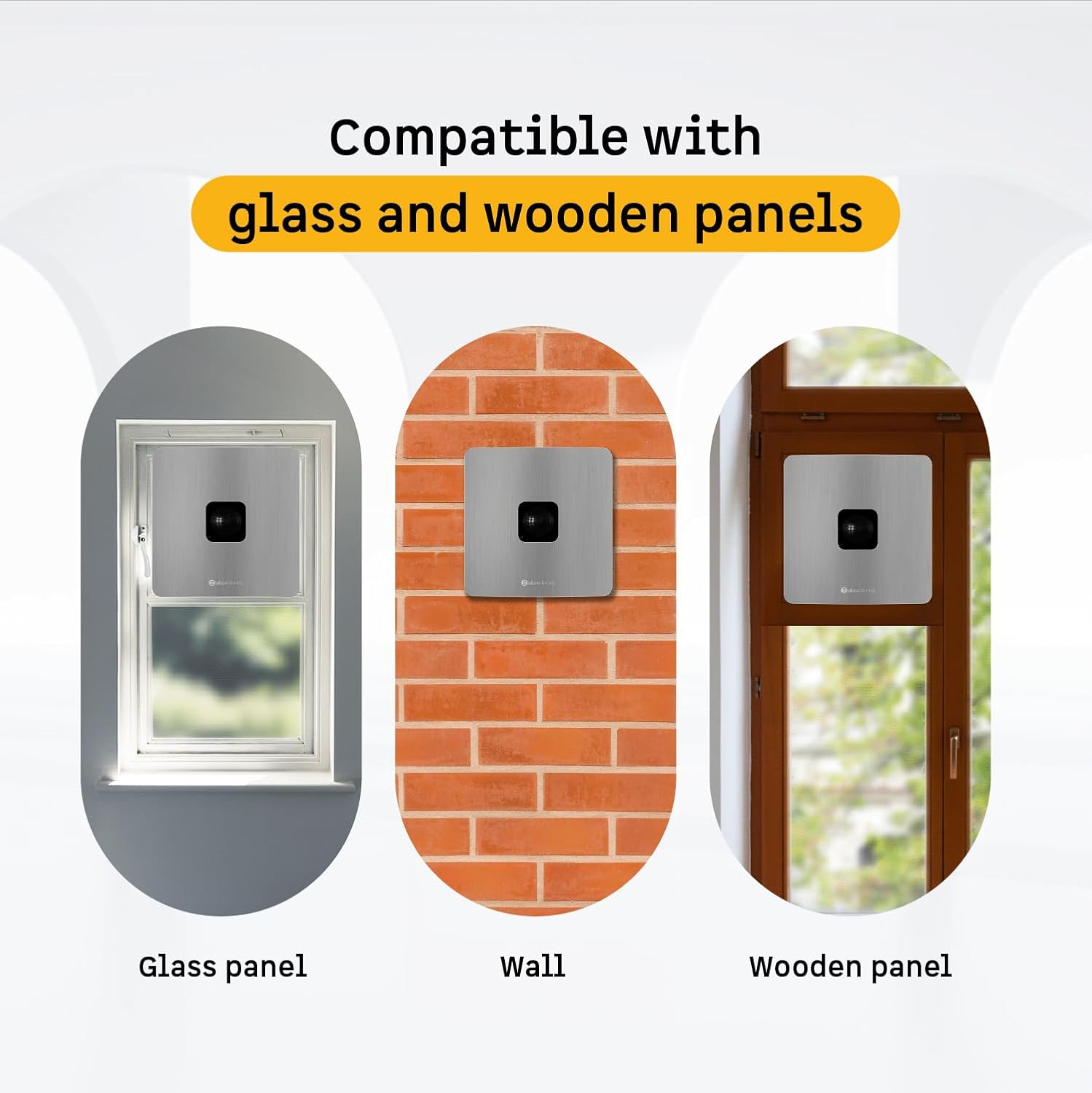 atomberg Studio+ Exhaust Fan 150mm (6 Inches) | BLDC Motor | 6.8W| Low Noise | 2000 RPM| Ideal for Bathroom& Kitchen | Easy to Clean | Installation-Round Cut (153mm) | 2 Year Warranty (Brushed Steel)