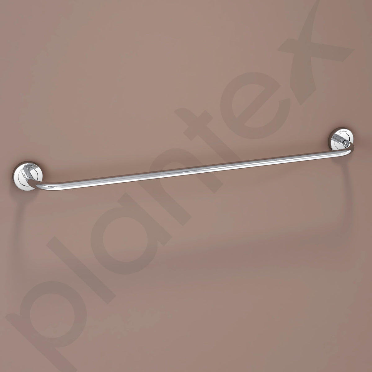 Plantex Stainless Steel Single Towel Rod/Towel Bar/Towel Holder/Towel Hanger for Bathroom/Bathroom Accessories - 24 Inch (Chrome)-6