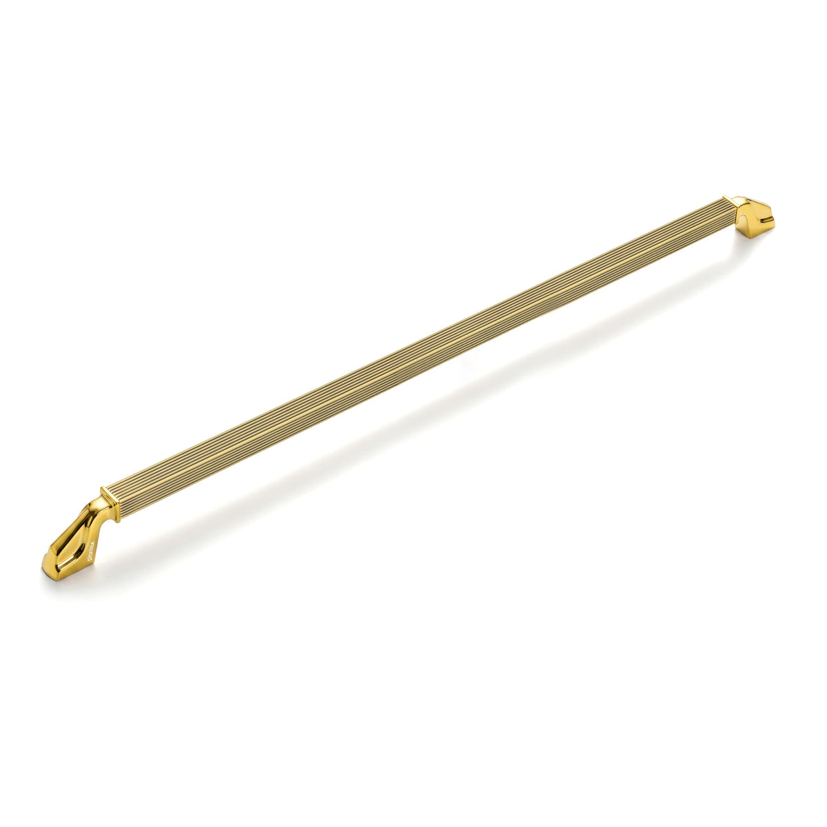 Plantex Aluminium Cabinet Handle/600mm Wardrobe Handle for Home/Cupboard Door Pull-Push Handles for Office - Pack of 1 (Brass Antique & Gold)-1
