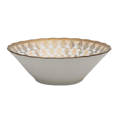 Clay Craft Fine Ceramic Ebony Dinner Set, Enchanting Gold, for Family of 4, Dinner Set Ceramic, Crockery Set, Dining Set for Dinner, Crockery Set for Gift, Kitchen Set (16 Pieces, E625)