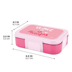 Bravo 3 Steel Thermoware Lunchbox (Milton)