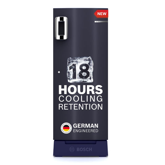 Bosch 226 L, 4 Star, Single Door Direct Cool Refrigerator with Pedestal Storage (CST22U14PI, 2.5X Faster Cooling, Cool Bottle Zone, 18 Hour Cooling Retention, Dark Lake)