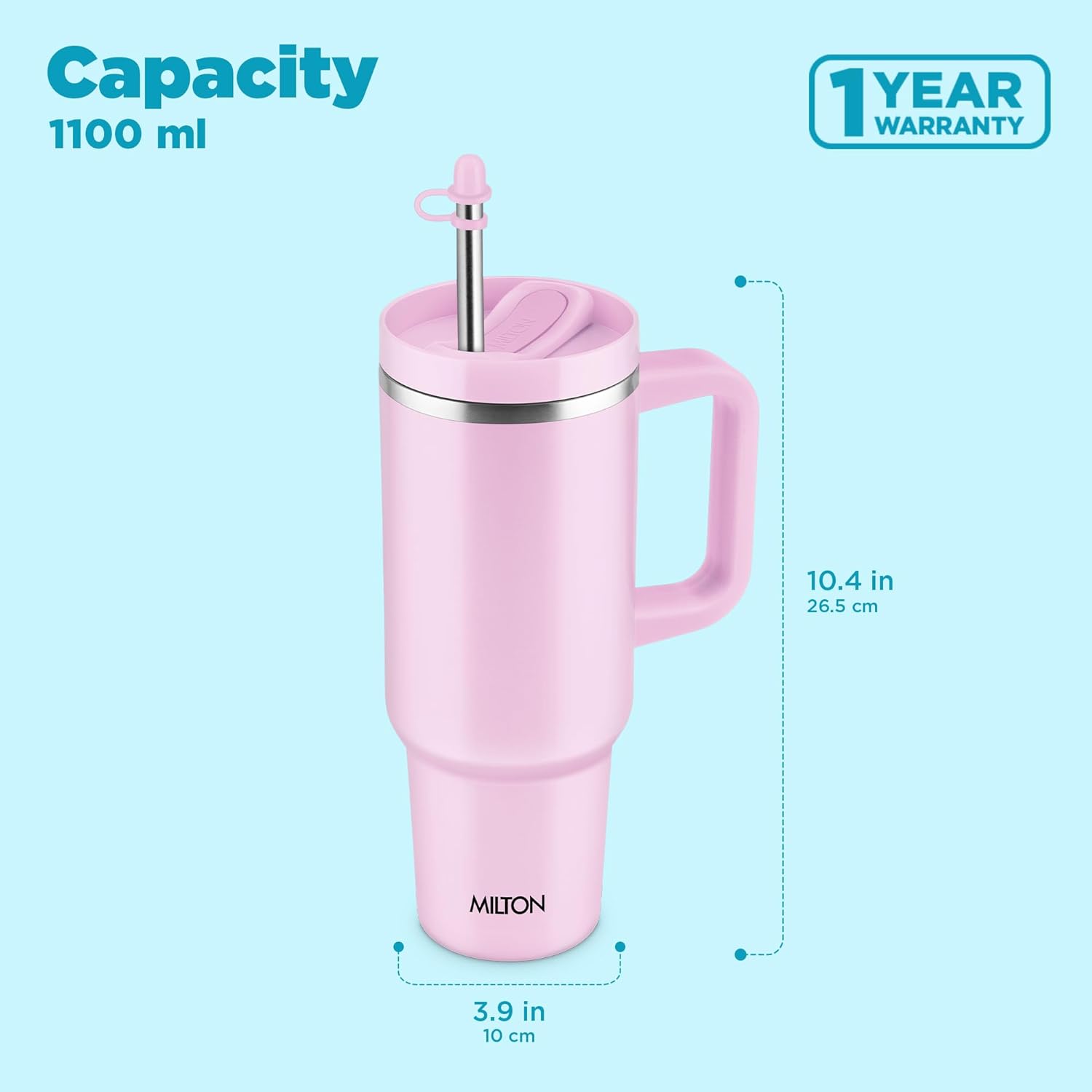 Malmo Studio City Design Thermosteel Tumbler - Kolkata (Milton)