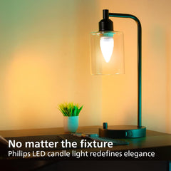 Philips 4W LED Frosted Candle Bulb