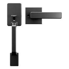Philips Front Door Handle No Lock, Entry Handleset Exterior with Interior Handed Lever