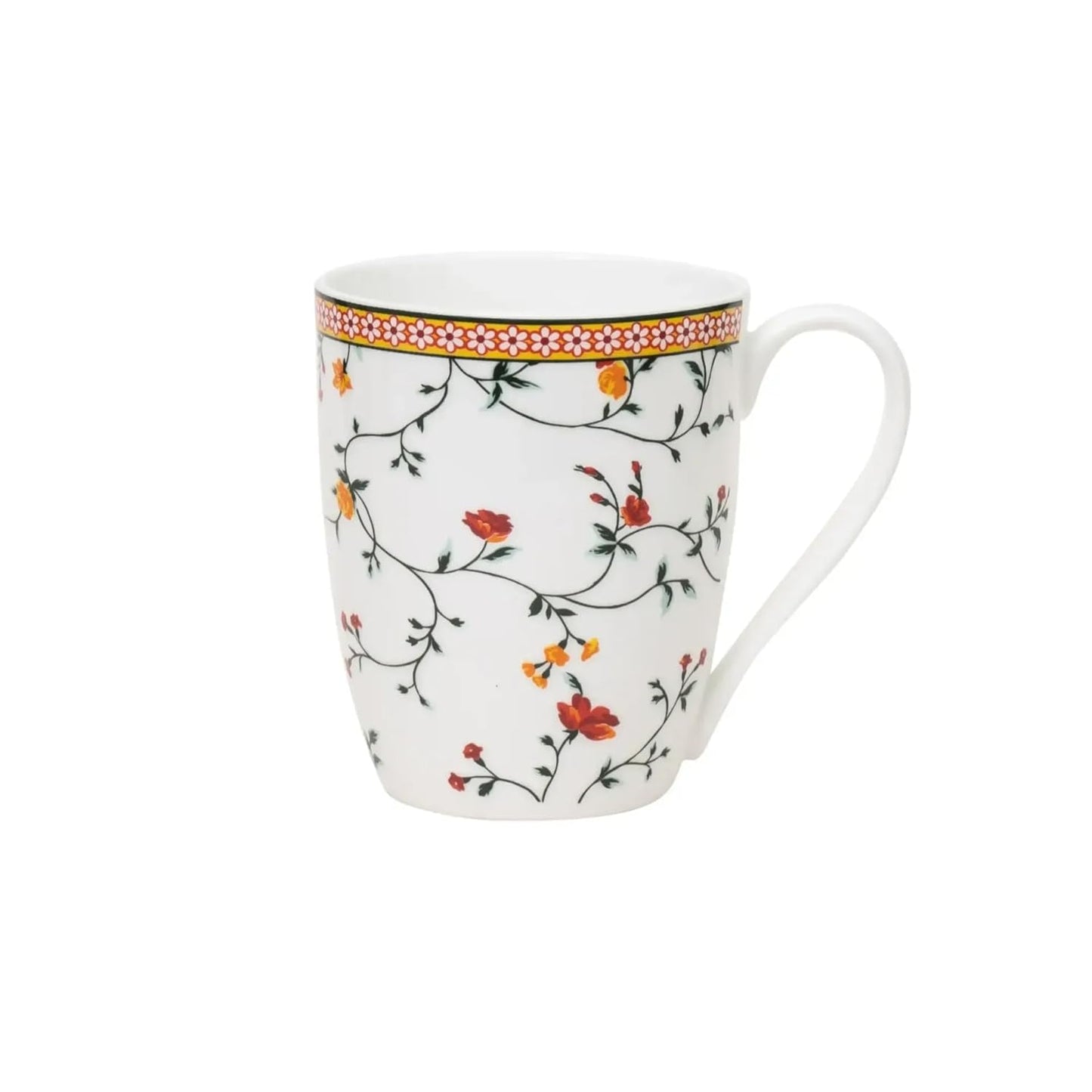 Clay Craft Fine Ceramic Eco Dinner Set, Enchanting Gold, for Family of 4, Dinner Set Ceramic, Crockery Set, Dining Set for Dinner, Crockery Set for Gift, Kitchen Set (ECO1, 16 Pieces)