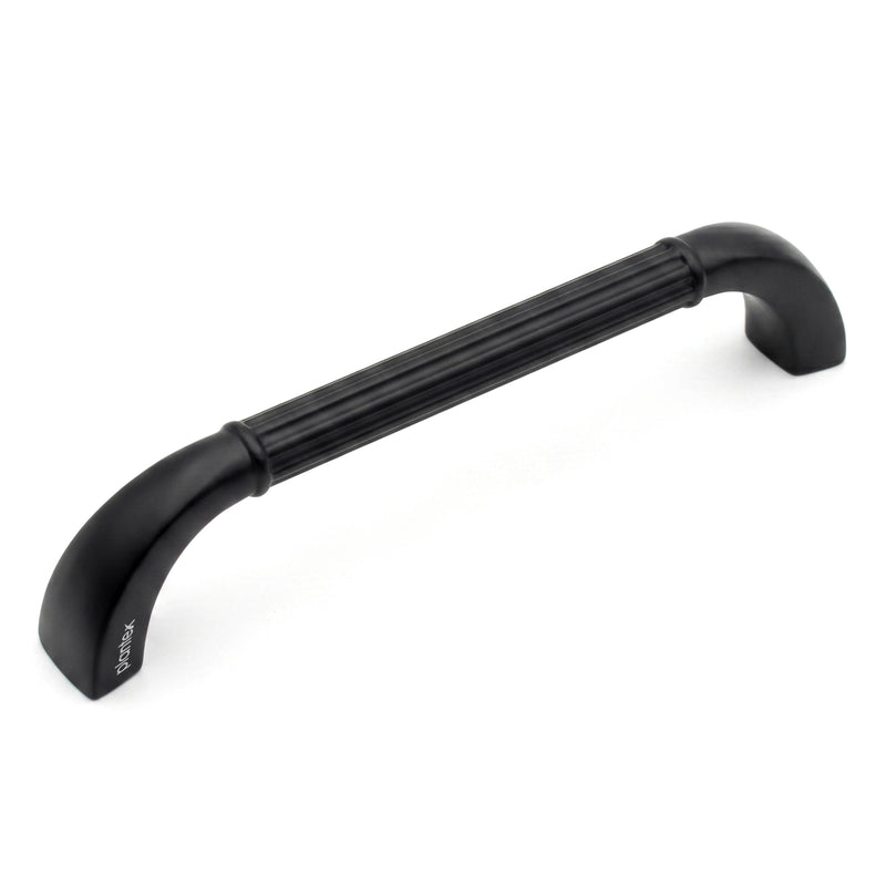 Plantex Cabinet Handle/128mm Handle for Drawer/Wardrobe/Kitchen Handle/Pull-Push Handle for Home/Office - Pack of 1 (Black) (Model APS-PH-105)-1