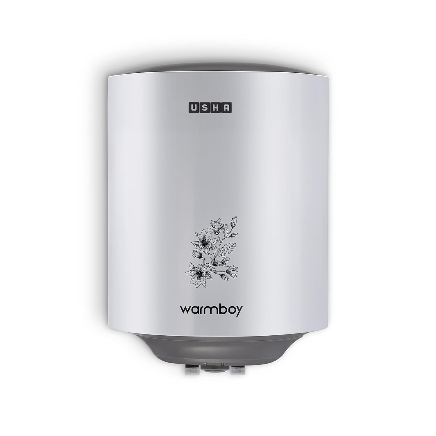 Usha Warmboy 15 Litre Storage Wall Water Heater (White)