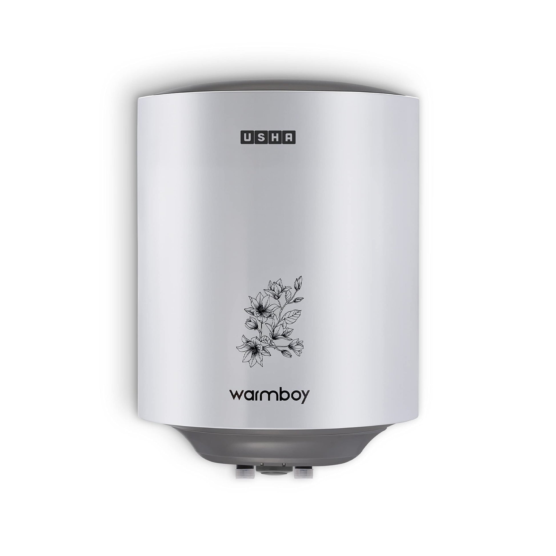 Usha Warmboy 15 Litre Storage Wall Water Heater (White)