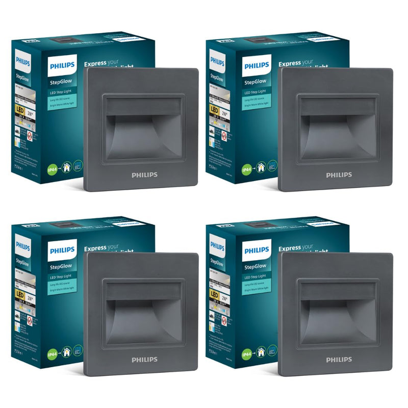 Philips 2W Decorative LED Step Light (Pack of 4)