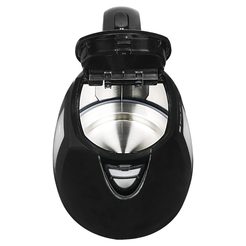 Faber Electric Kettle,FWK 1.7Litres BK boiler for Water,Transparent water gauge, detachable filter for easy cleaning, de