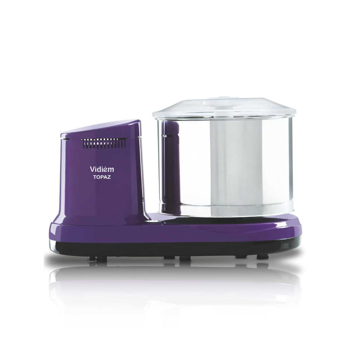 Vidiem Tusker 2.0L Table Top Wet Grinder | 200W Power Max Motor | Twin Wipers, Metal Chassis, Easy Lock | Stainless Stee