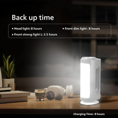 Philips Helio Multi-Functional Emergency Rechargeable LED Lantern (Grey, B09JYZFZTB)