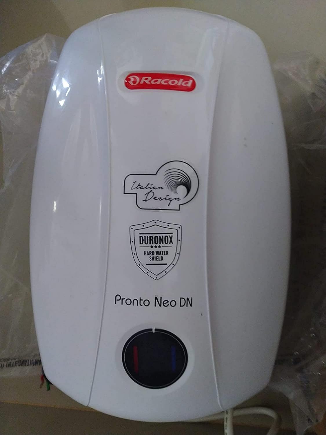 Neo Dn Racold RACOLD 3 L Pronto Neo DN SS White (3000w)- Hard water – Velan Store