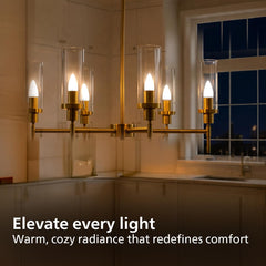 Philips 4W LED Frosted Candle Bulb