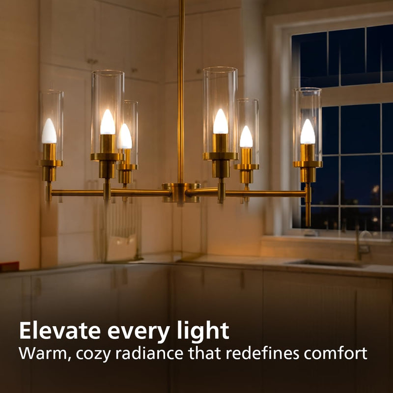Philips 4W LED Frosted Candle Bulb