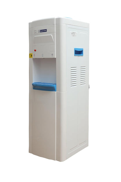 BLUE STAR Water Dispenser BWD3FMGA | Hot, Plain and Cold Water | Floor Mounted Without Cabinet, 2.5 Liter, White