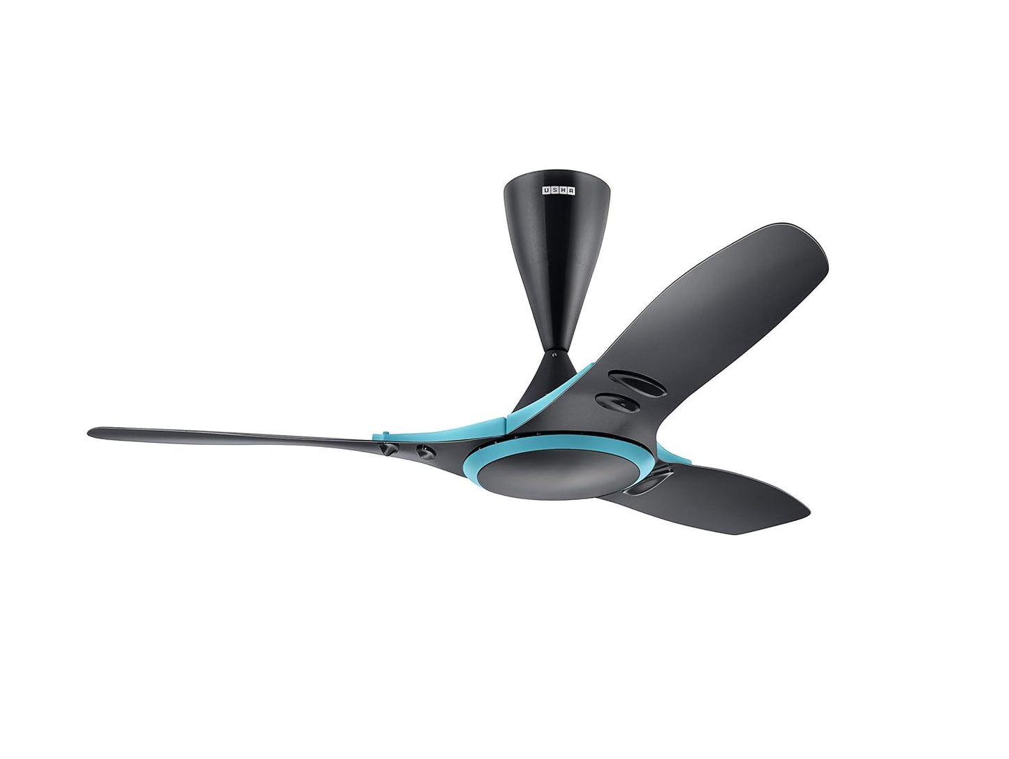 Usha Ex9 1200Mm High Speed Dust Resistant 5 Star Premium Ceiling Fan (Moonlight Black)