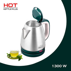 Pigeon by Stovekraft Hot Plus Electric Kettle (16245) with Stainless Steel Body, 1.5 litre, used for boiling Water, maki