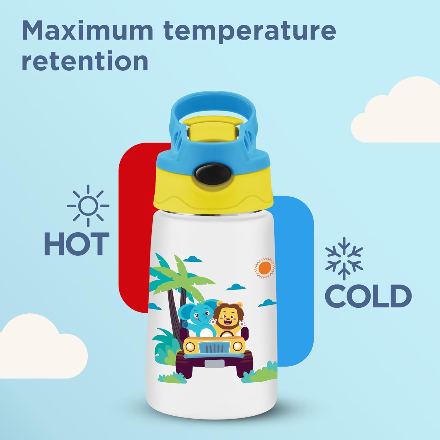 Steel Insulated Spout Sipper Bottle (Milton)