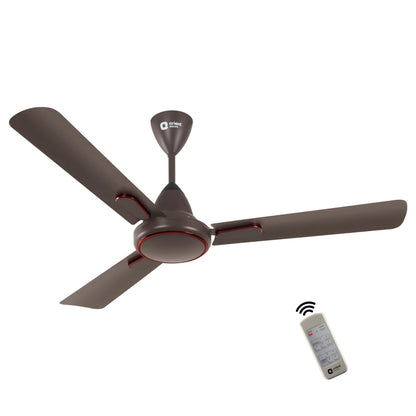 Orient Electric 1200 mm Hector Deco| Ceiling fan with Remote| Decorative ceiling fan with stylish ring & trims| Saves up to 50% on electricity bills| 5 years warranty BLDC ceiling fan| White