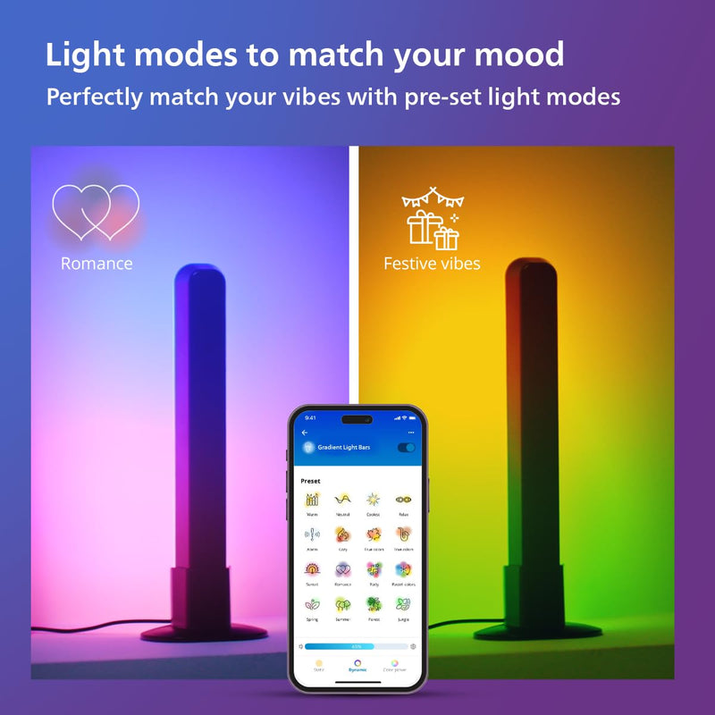 Philips LightTheatre Wi-Fi Gradient Light Bars