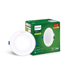 Philips Polycarbonate Starfit 5 Watt Concealed JB LED Downlighter For Ceiling With 3 Inch Cut-Out (Natural