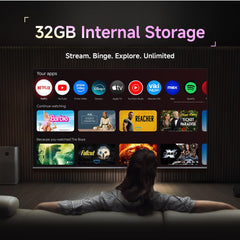 Xiaomi 189 cm (75 Inches) X Pro Series QLED 4K UHD Smart Google TV L75MB-APIN