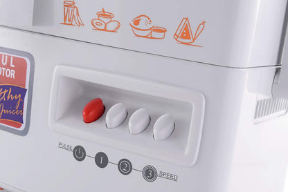 Usha 3345 450-Watt Juicer Mixer Grinder with 2 Jars (White)