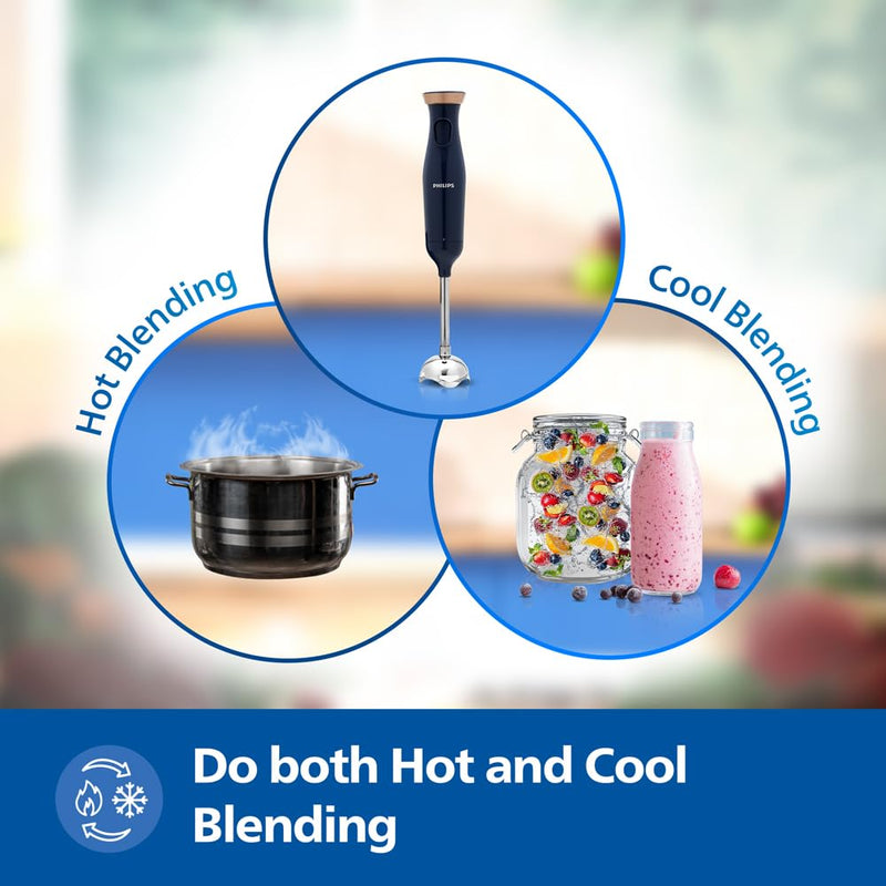 PHILIPS HL1683/00 Hand Blender, 300W Motor, Rust free steel arm