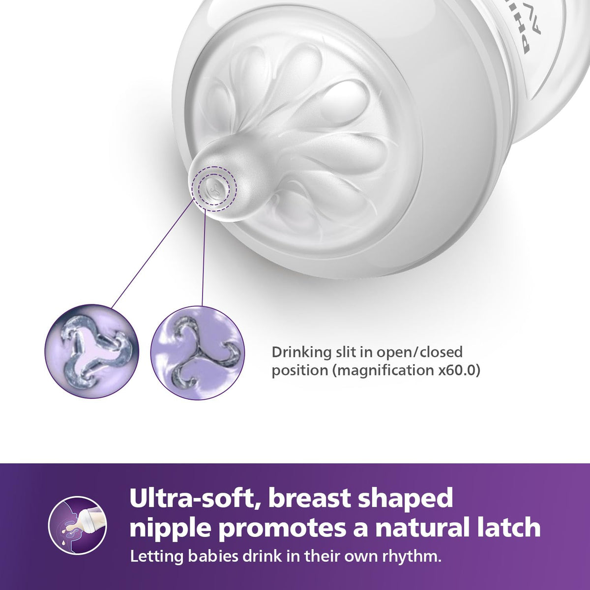 Philips Avent NATURAL 2.0 BOTTLE 330ml Single SCF036/10