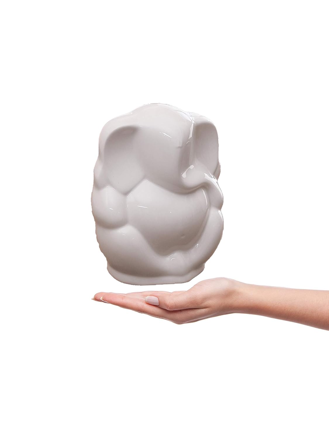 Clay Craft The Basics Lord Ganesha Ceramic Statue is a and Home Decor Item.