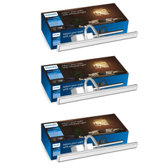 Philips 7-Watts Moonglade Silver Picture Light (Pack of 3)