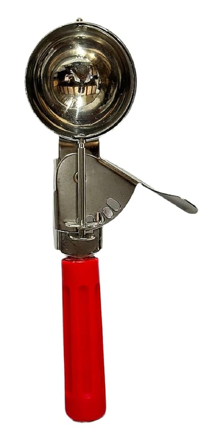 Dynore Stainless Steel Spring/Trigger Ice-Cream Scoop 55 ml