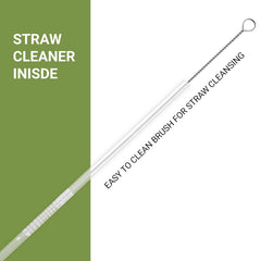 Pigeon by Stovekraft Rush Thermos Stainless Steel Sipper Flask with Straw, Cleaner and Additional Screw Cap