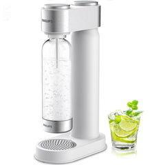 Philips Sparkling Water Maker, Soda Streaming Machine with Quick Twist Bottle (ADD4902WHOQ/37)