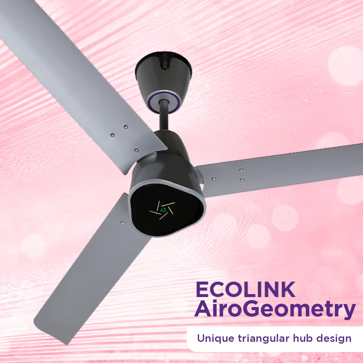 EcoLink AiroGeometry 900mm Ceiling Fan-3