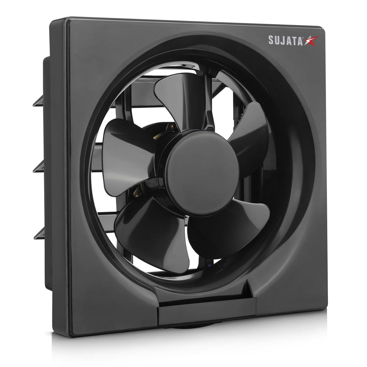 Sujata 200 mm Premium Exhaust Fan for Kitchen, Bathroom & Office - EPB81HS (High Speed) - Black