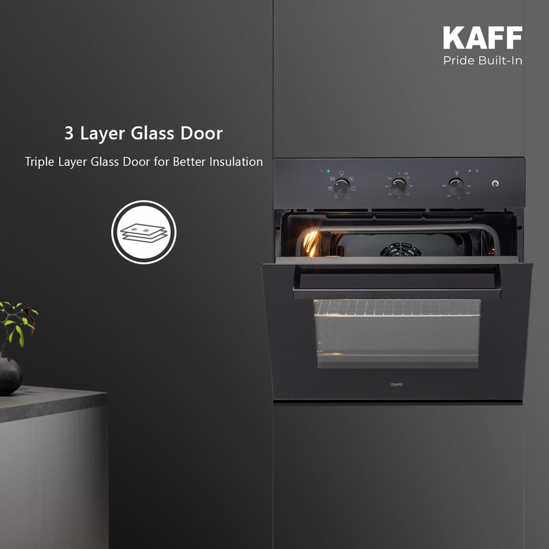 Kaff OV 83 ML7 Multi-Function Built-in Microwave Oven 83 L | Eco Mode, Microwave, Grill, Convection & Combination Mode |