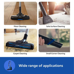 Philips PowerPro FC9352/01-Compact Bagless Vacuum Cleaner for Home |1900Watts for Powerful Suction |Compact and Lightweight| PowerCyclone 5 Technology and MultiClean Nozzle |2 Years Warranty