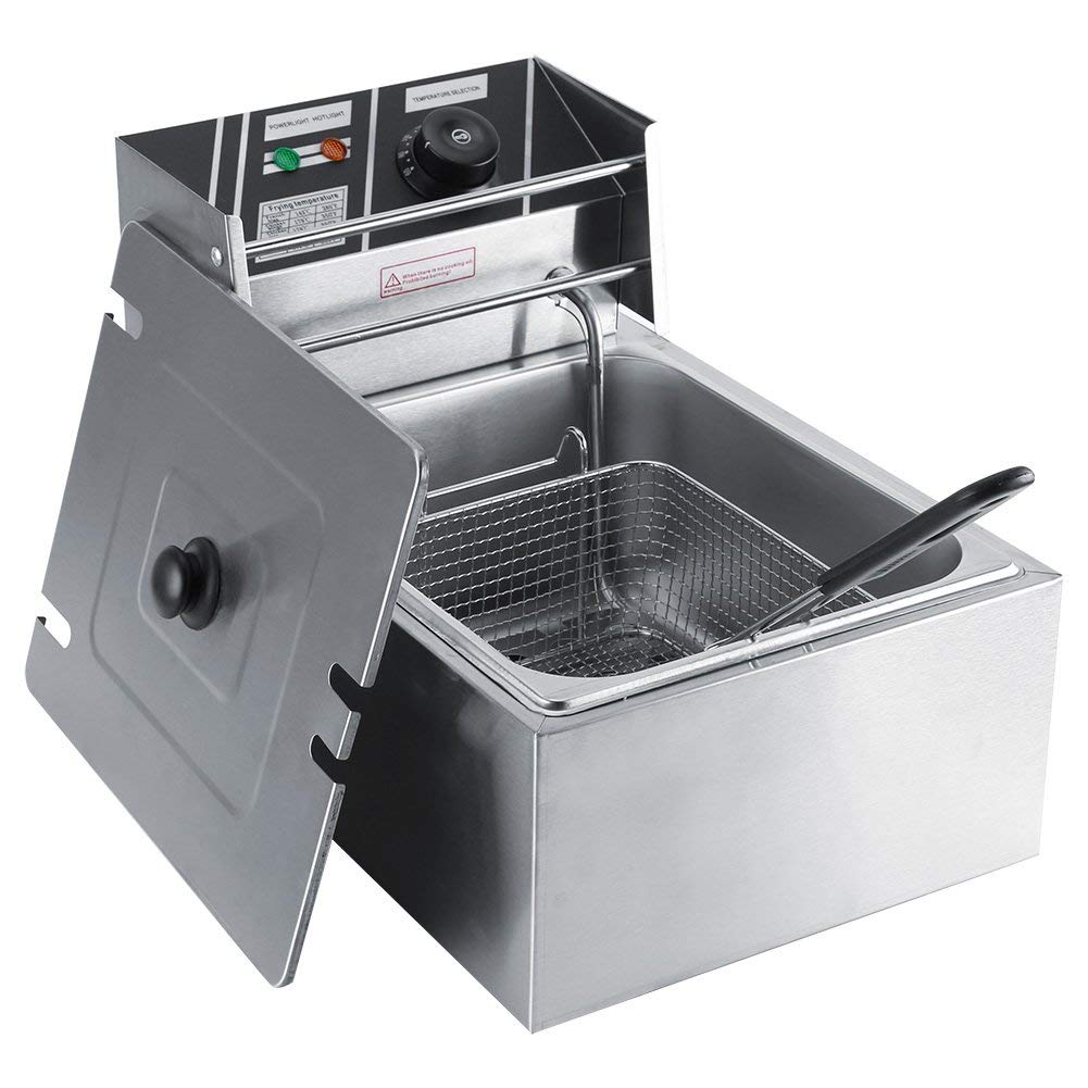 FROTH & FLAVOR Deep Fat Fryer 6 Litre with Copper Heating Element