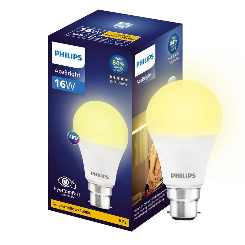 Philips 16-watt LED Bulb - AceBright High Wattage LED Bulb (Warm White, B0C3RJ2XGK)