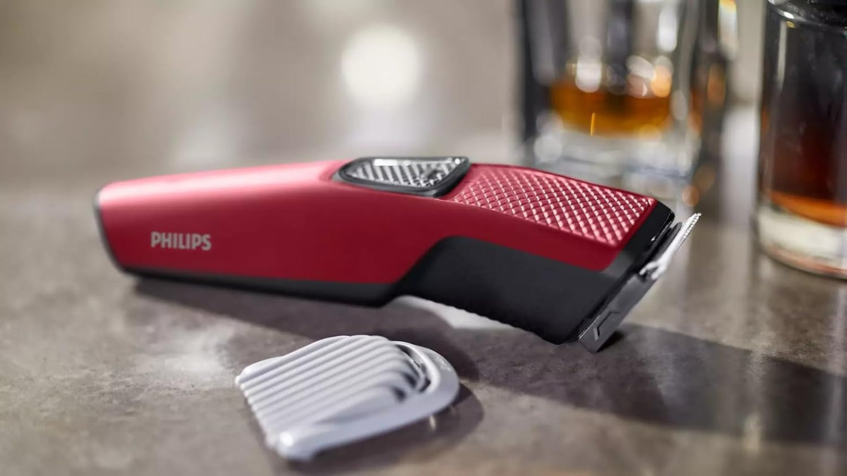 Philips Battery Powered BT1235/15 Skin-friendly Beard trimmer for Men Dura Power Technology