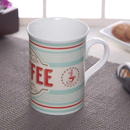 Clay Craft Fine Ceramic Milk Mug Single Piece 350 ml - Gifts for Brother, Sister, Father,Mother, Realtives, Friends, Girlfriend, Boyfriend, Boss, Colleagues on Any Occassion (Birthday)