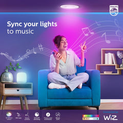 Philips 10W Wi-Fi Smart LED Table Lamp with Music Sync, Voice Control & Dimmable Feature