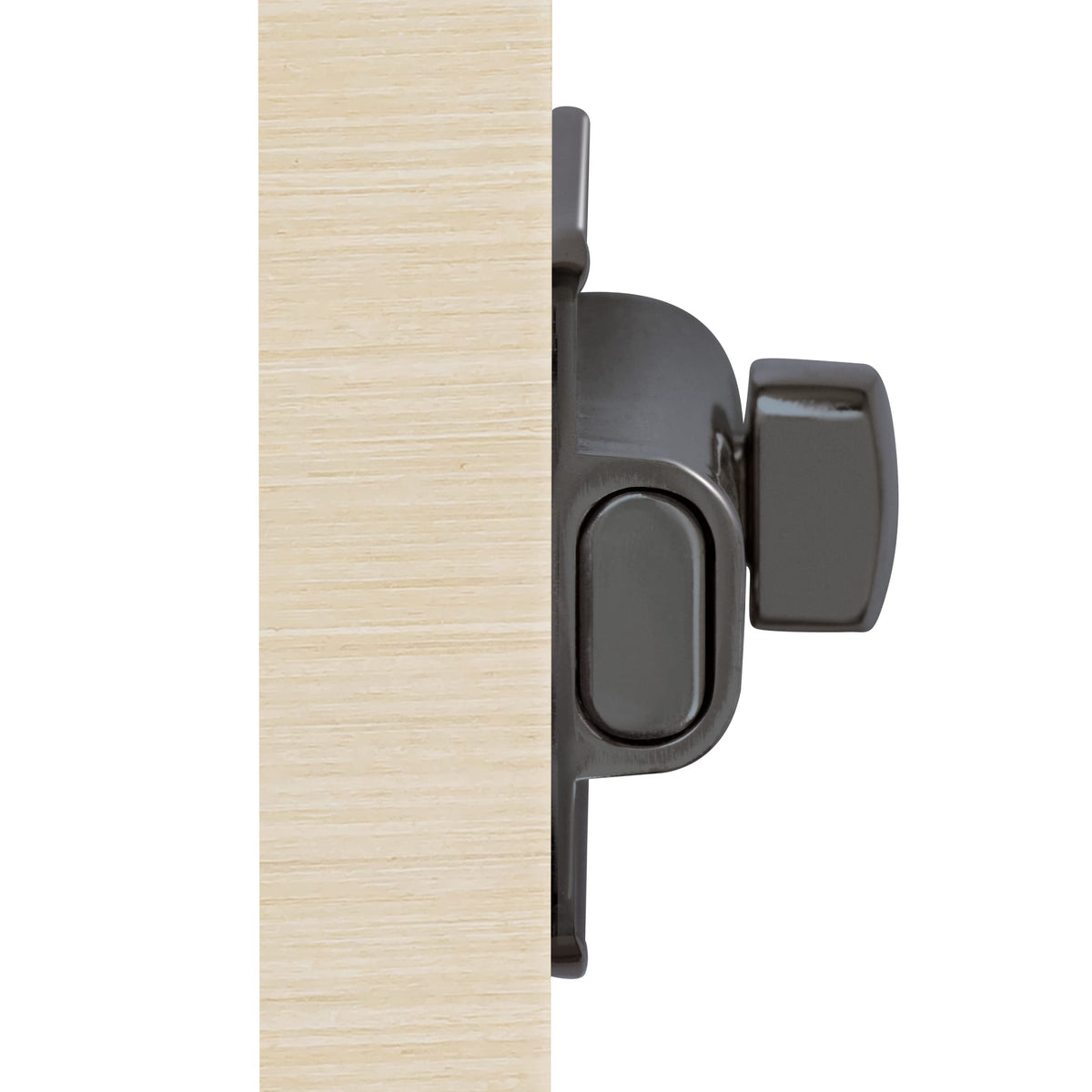 Plantex Premium Heavy Duty Door Stopper/Door Lock Latch for Home and Office Doors/Baby Latch - Pack of 10 (Satin Black-Matt)-6
